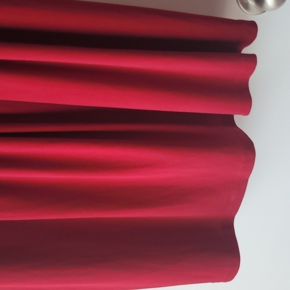 Enfocus Studio Plus Size Dress Size 16 Burgundy - Picture 6 of 7